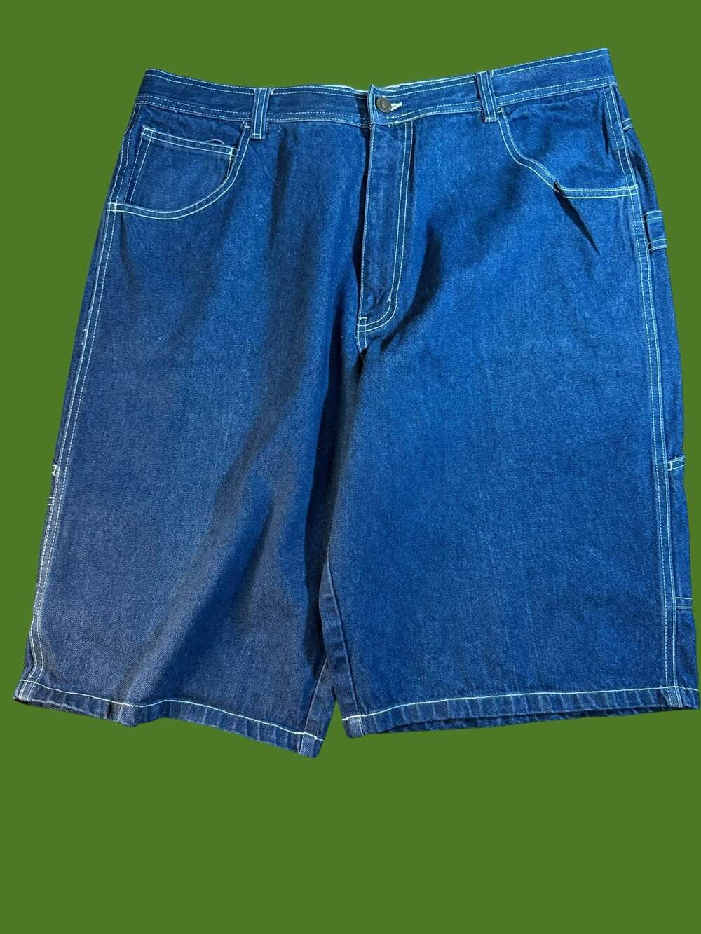 Vintage Rocawear Baggy Denim Carpenter Shorts Y2K Hip Hop Jorts Size 42
